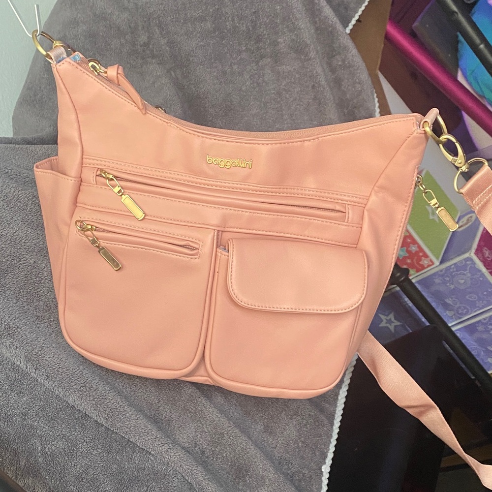 Baggallini Soft Pink Crossbody Bag
